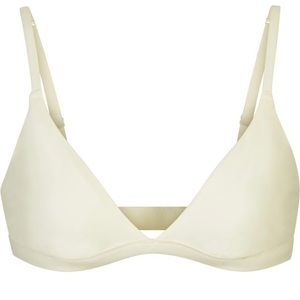 SKIMS triangle jersey bralette - large, bone